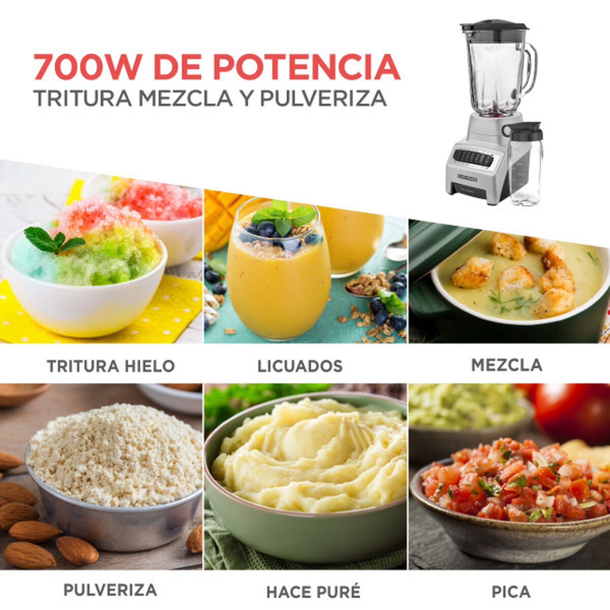 Licuadora Black Decker Bl1140Ms-Cl