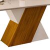 Juego de Comedor Vekkahome Rubi Lia 6 Sillas Café Beige