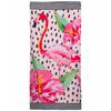 Toalla de Playa Velour Casanova Flamingo 75 x 150 cm.