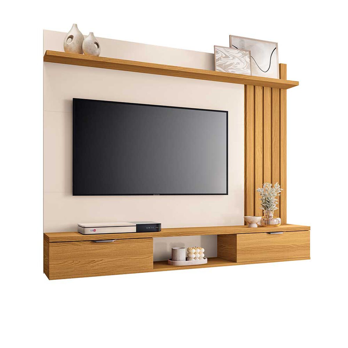 Panel TV Jdo & Design Lest Hasta 55" Miel Beige