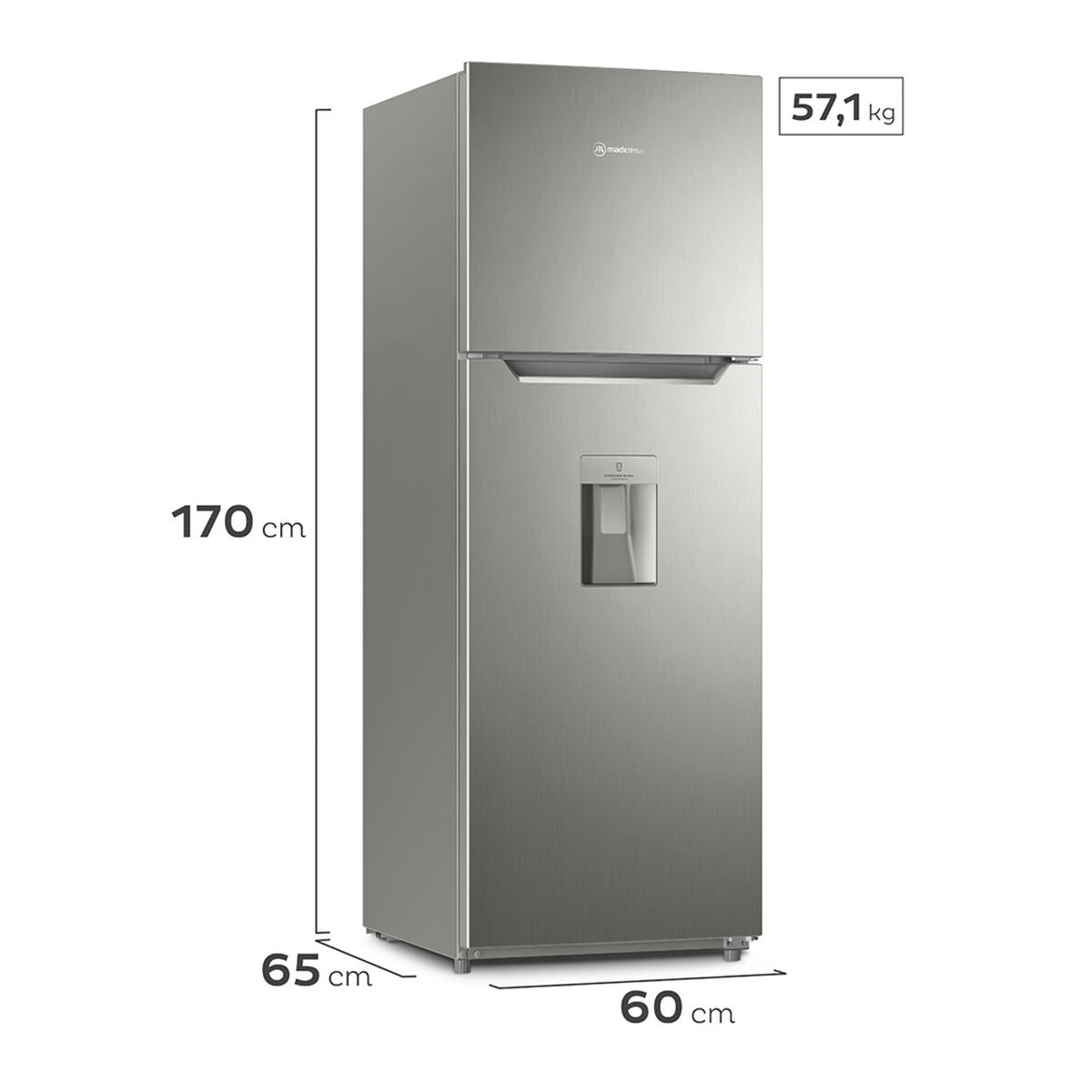 Refrigerador No Frost Mademsa Altus 1350W 342 lts.