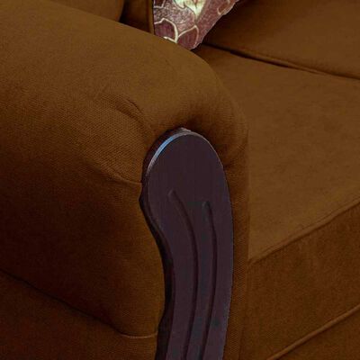 Imagen 2 del producto Juego de Living Elegant Detail Girona Sofá 3 Cuerpos + Sofá 2 Cuerpos Café