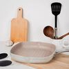 Grill Cuadrado Korkmaz Santen Granita 28x28cm 3 lt.