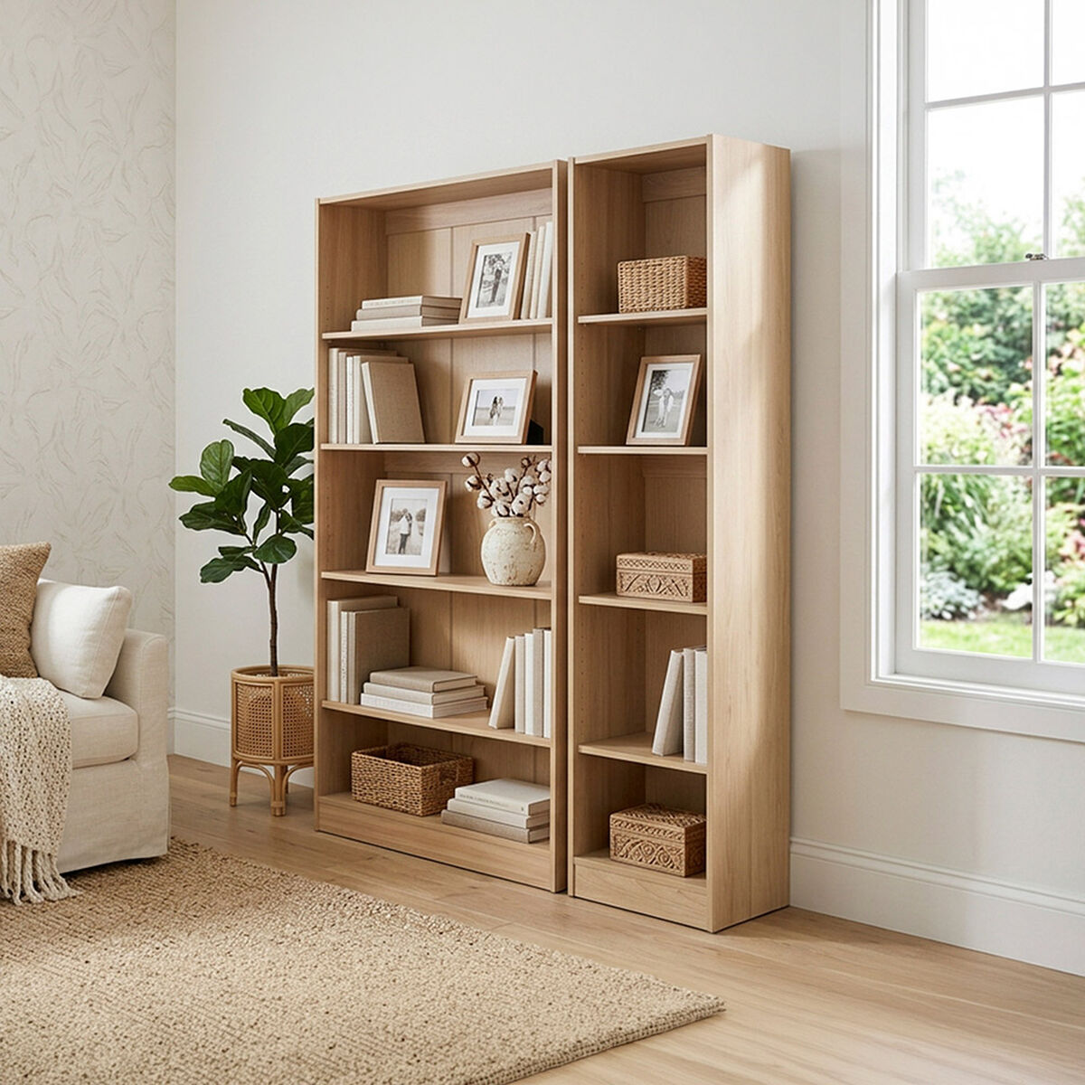 Librero CIC Mosc&uacute; 120x180 cm Olmo Alpino