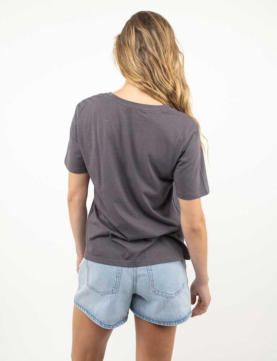 Polera Con Estampado Manga Corta Mujer Zibel