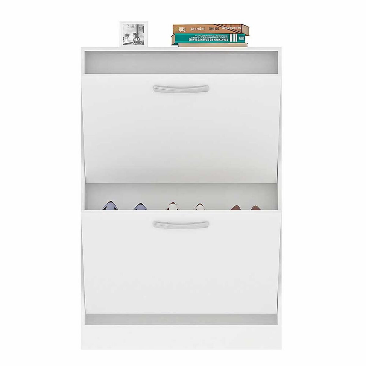Zapatera Vekkahome Nick 2 Puertas Blanco