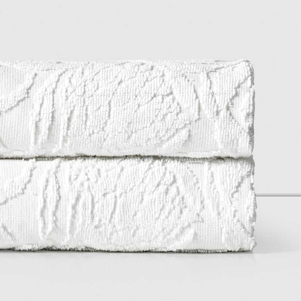 Set 2 Toallas Royal Supreme Flora White