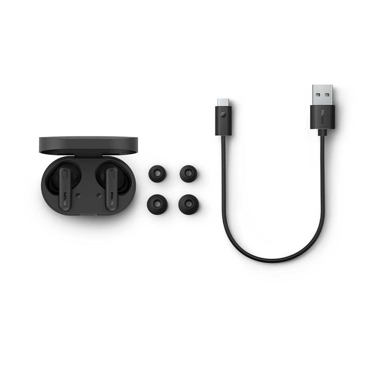 Audífonos Bluetooth In Ear Philips TAT1108BK Negros