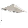 Toldo Terraza Retractil con Brazo Vincenzi 200 x 150 cm Blanco