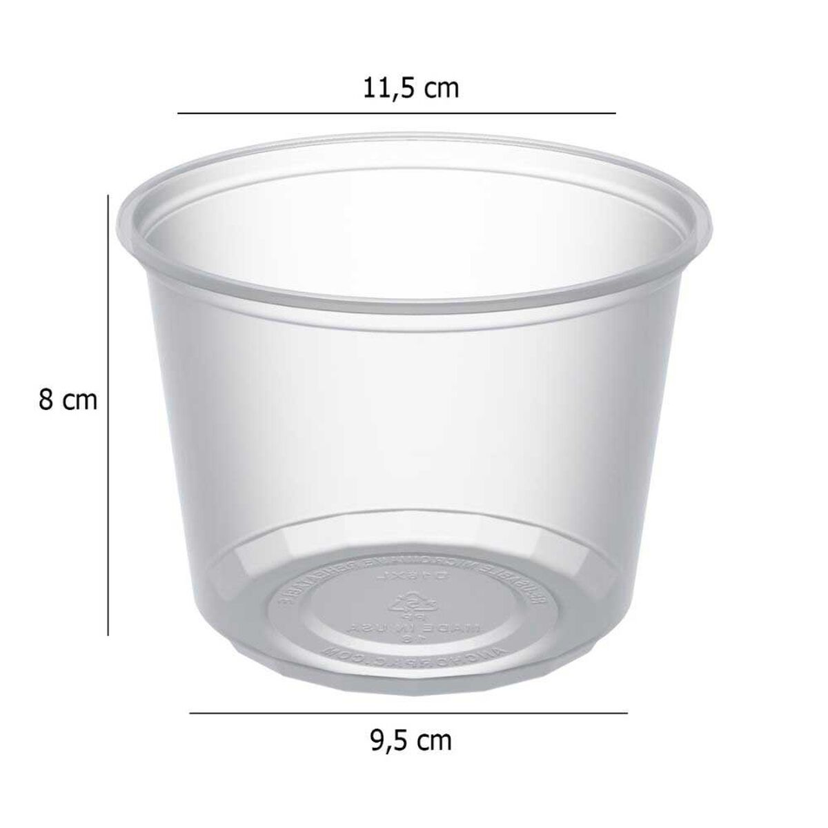 Pote De Gaune 16 OZ 50 Unidades