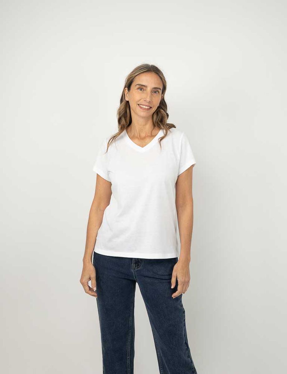 Polera Manga Corta Mujer Portman Club