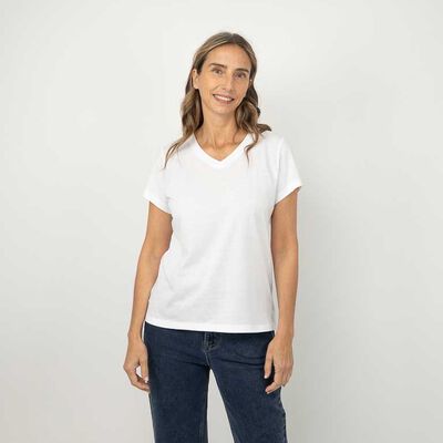 Polera Manga Corta Mujer Portman Club