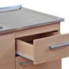 Mueble de Cocina Mobikit Kit 120 Derecho Beige 1 Cajones 3 Puertas