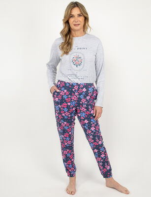 Imagen 2 del producto Pantalón Pijama Mujer Portman Club Azul