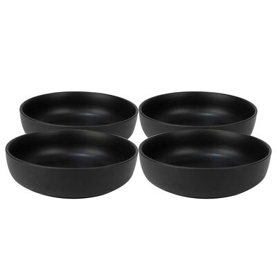 Imagen 2 del producto Set 4 Platos Hondo Doral Porto Servo Negro