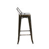 Set 4 Sillas Idetex Hight Vintage Café