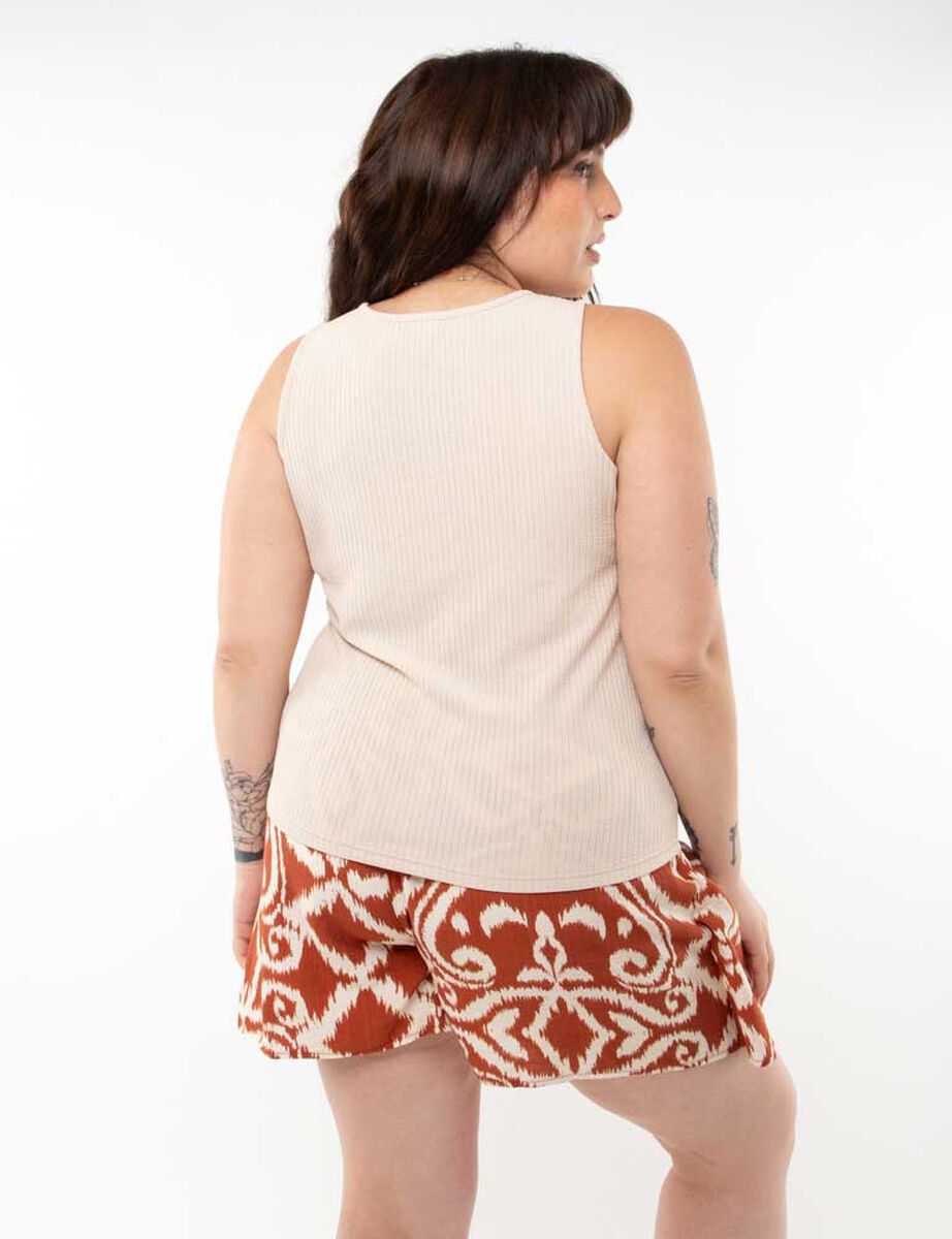 Polera Sin Mangas Mujer Extralindas