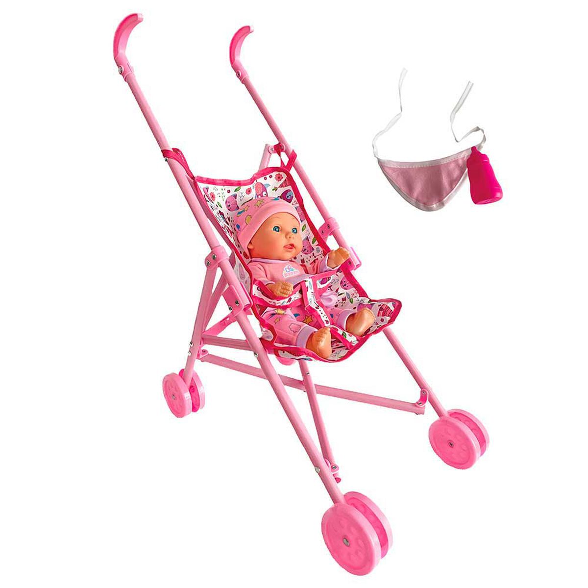 Muñeca con Coche Bostecitos