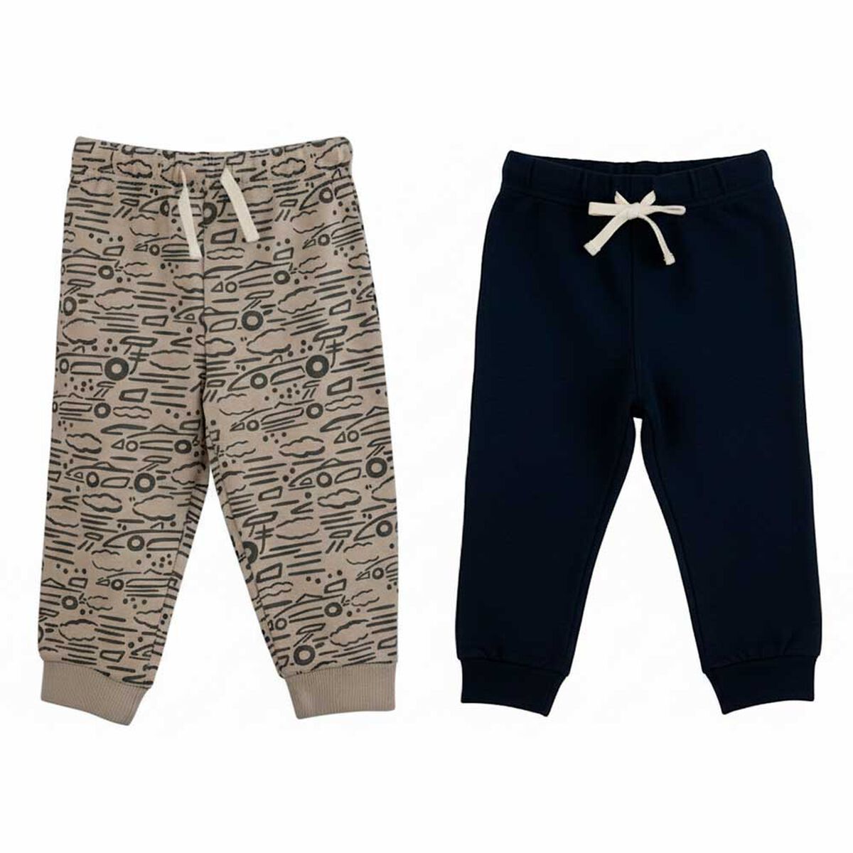 Pack 2 Pantal&oacute;n Buzo Beb&eacute; de Algod&oacute;n Chess Baby
