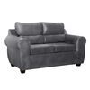 Sofá Mexx Muebles Dubai 2 Cuerpos Gris