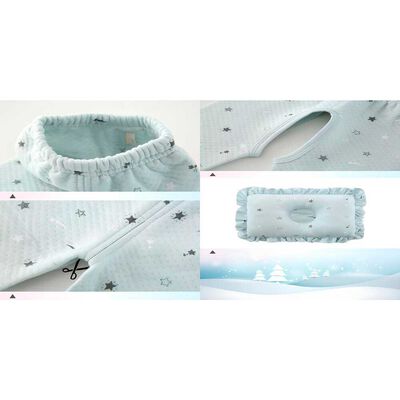 Imagen 2 del producto Pack Ajuar Bebé Ropa Algodón 24 Piezas Rosado Lubabycas