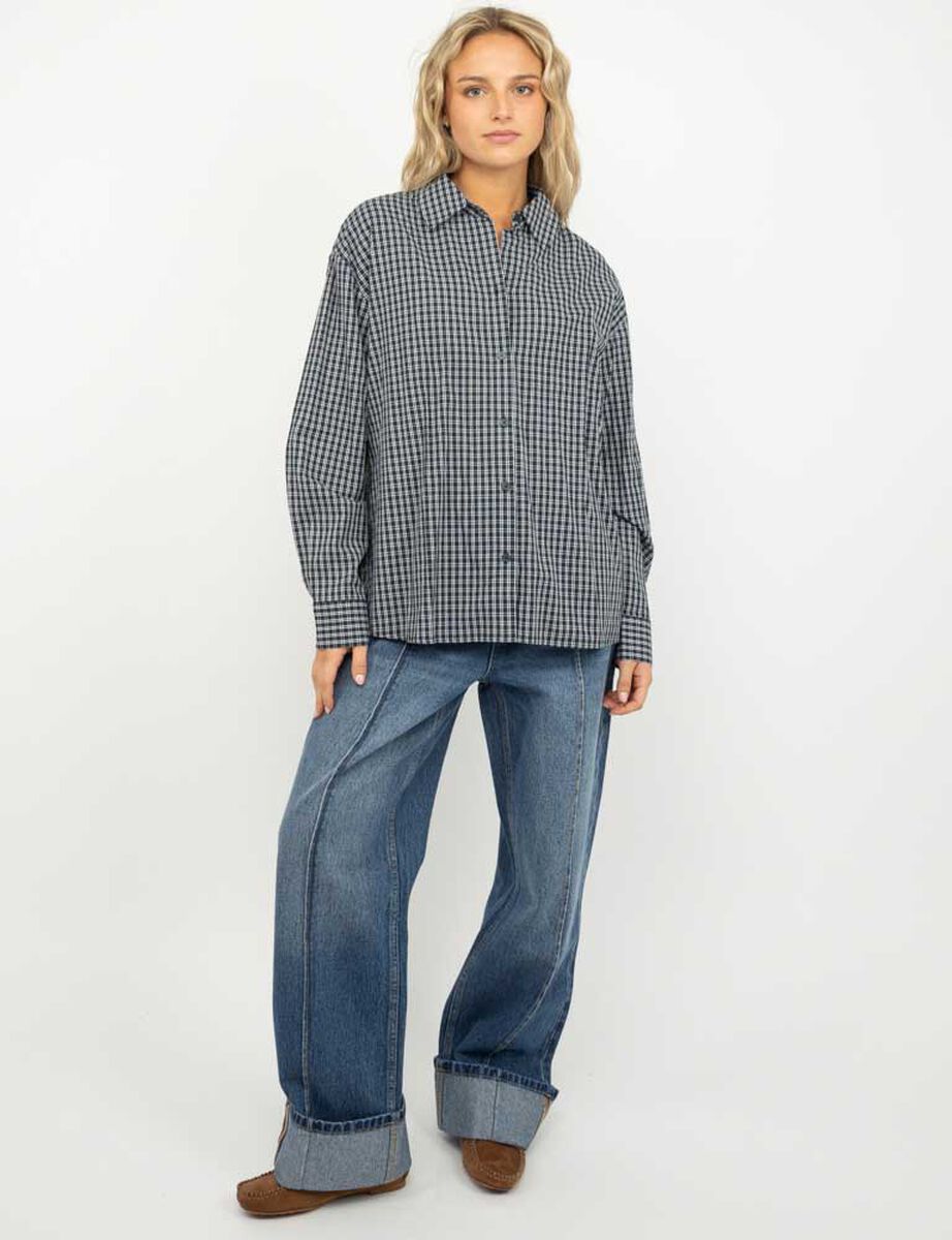 Blusa Holgada Manga Larga Mujer Icono