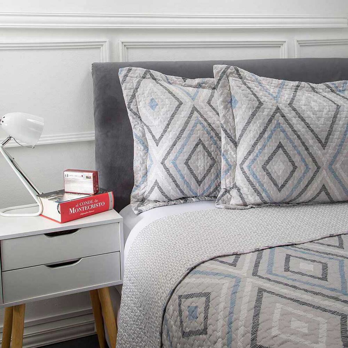 Cubrecama Estampado Casanova 1,5 Plazas Oliver