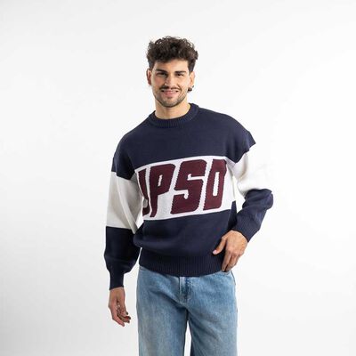 Sweater Coleccion Studio Boxy Fit Hombre Icono