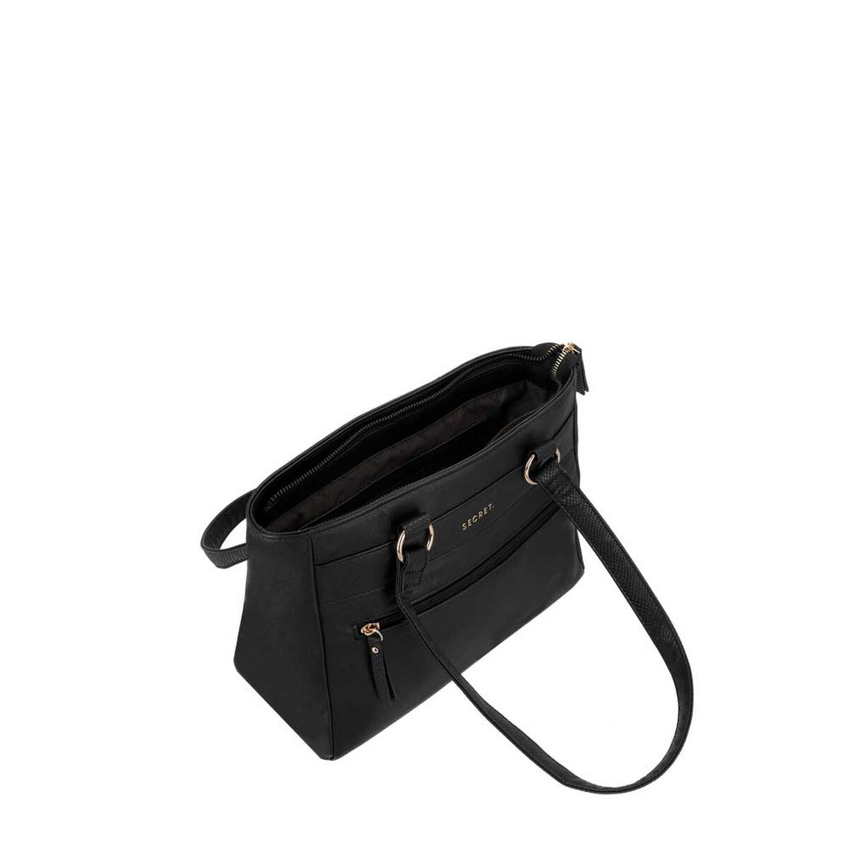 Cartera de Hombro Secret Albacete SC7 Grande Negra