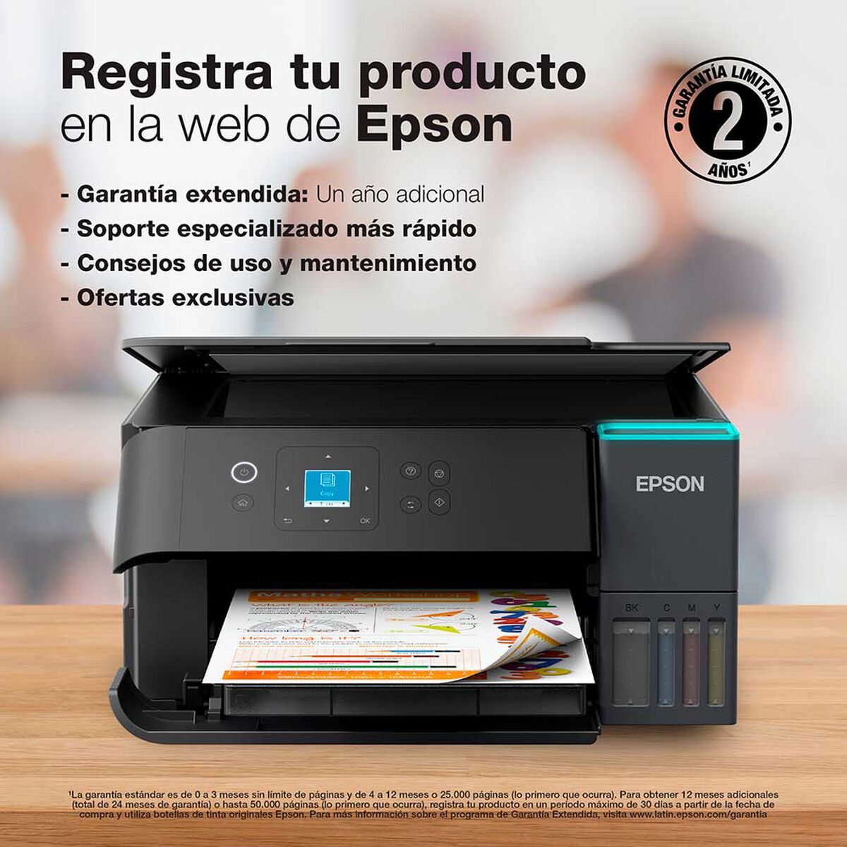 Multifuncional Epson  Inyección de Tinta L4360 USB- Wifi