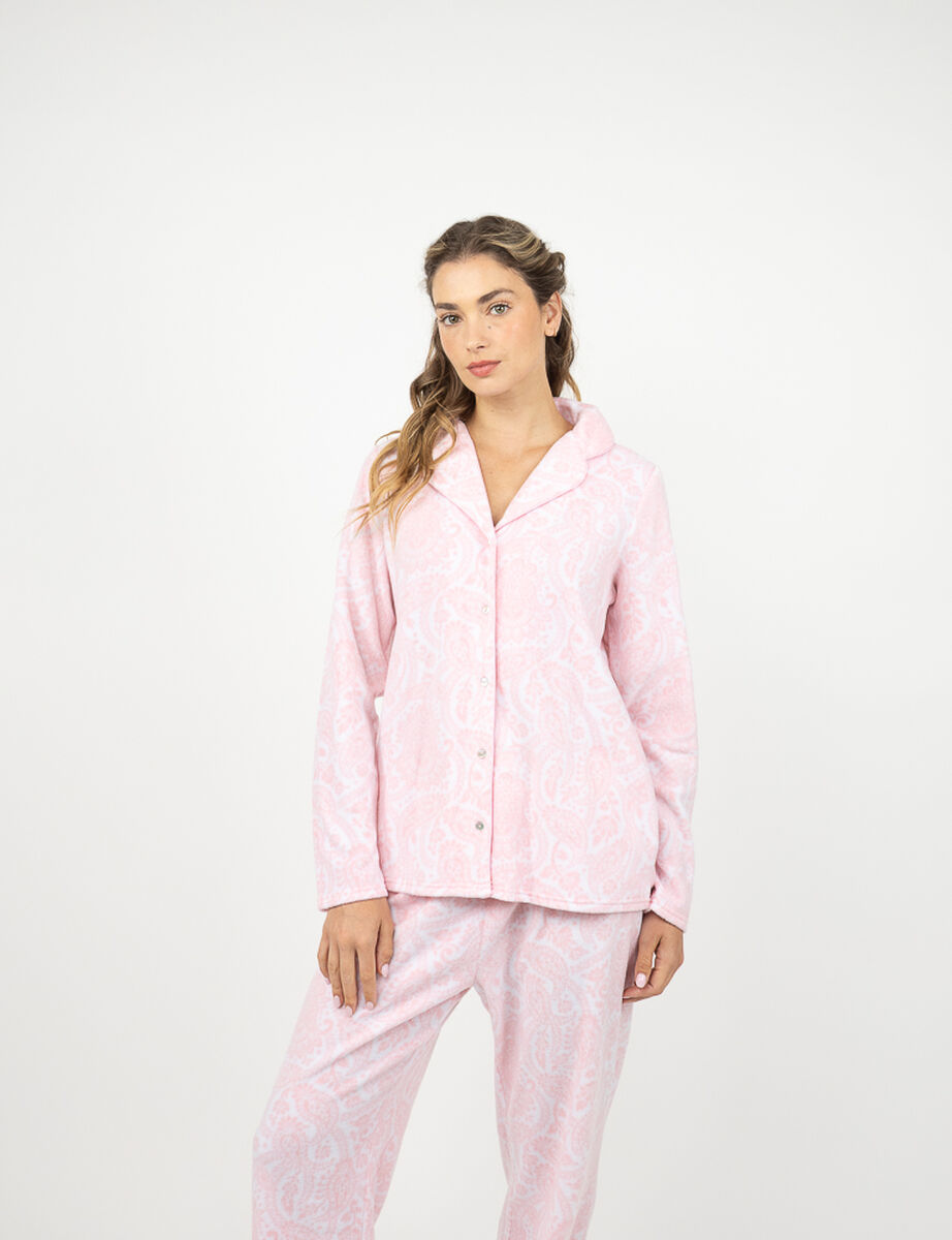 Pijama Polar Mujer Portman Club