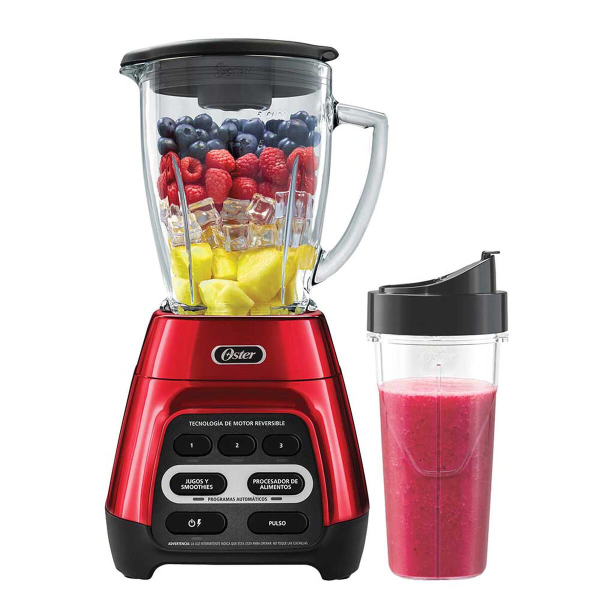 Licuadora Reversible Oster BLSTPYG1310RBG 1,5 lts.