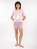 Pijama Corto de Algodón Mujer Disney