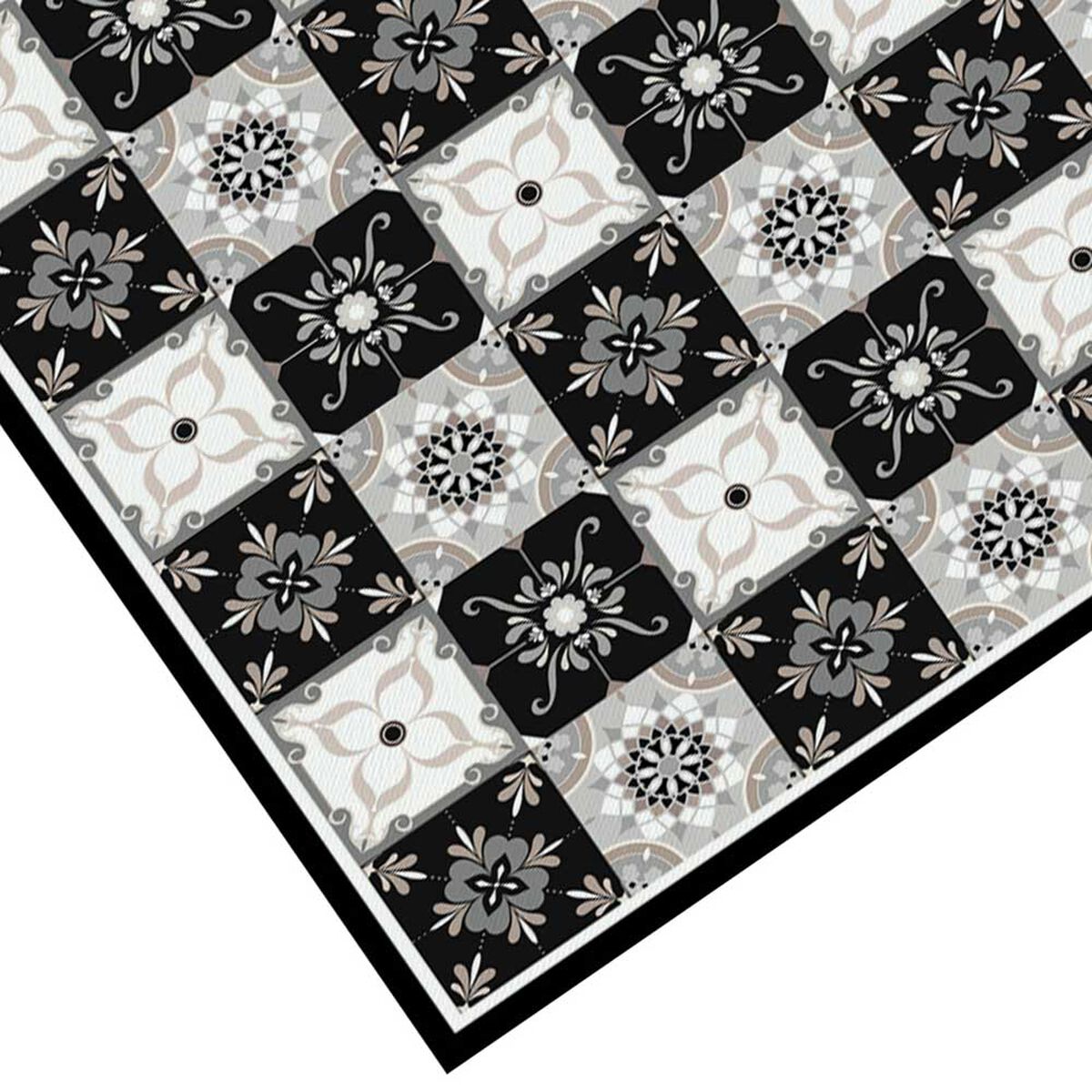 Alfombra Davanti Baldosa Clásica Gris 140 x220 Baldosa Clásica Gris
