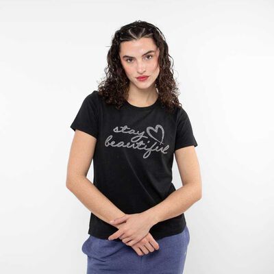 Polera Deportiva Mujer Black County