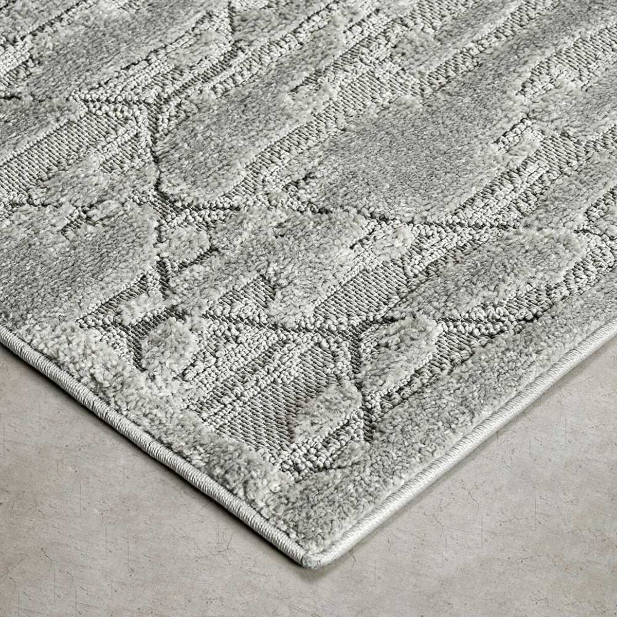 Alfombra Elements & Co Inca Grande 340x240 Gris