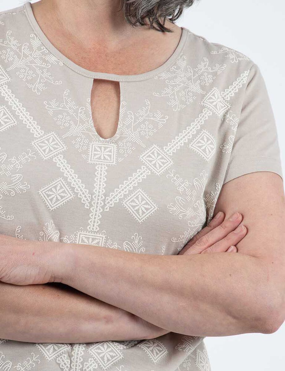 Polera Manga Corta Mujer Portman Club