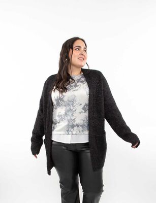 Imagen 1 del producto Cárdigan Mujer Extralindas Negro, Negro-Pri