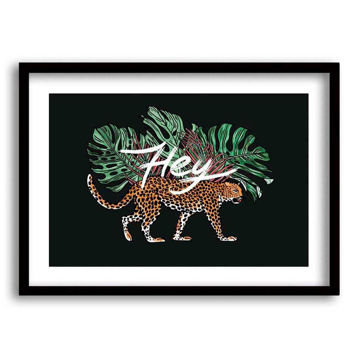 Cuadro Decorativo Retela Hey Tiger 40 x 30 cm
