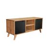 Rack TV Vekkahome Grecia Hasta 43" Café