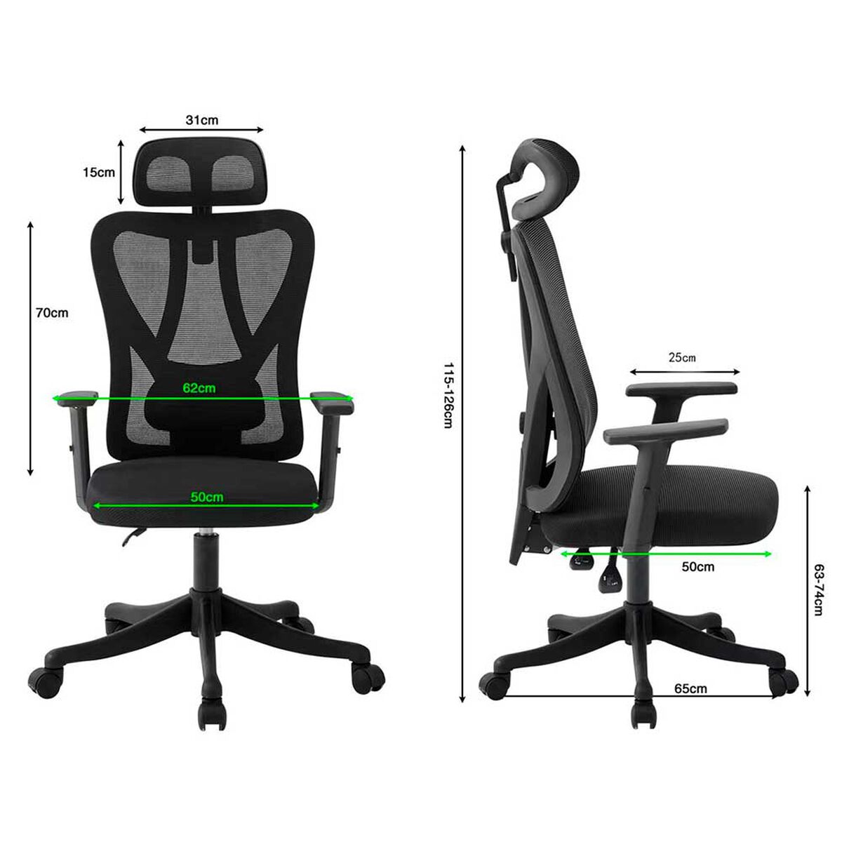 Sillas Idetex Teamwork Negro