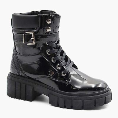 Botín Sport Mujer Soviet Negro