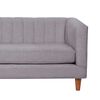 Sofá Latam Home Brescia 3 Cuerpos Gris Claro
