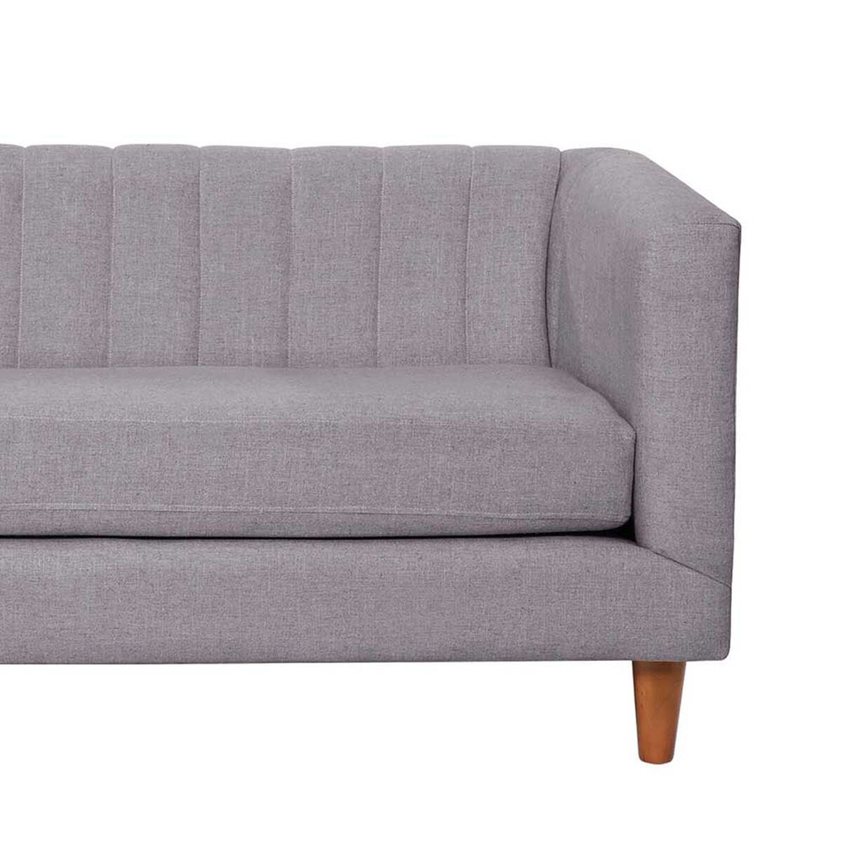 Sofá Latam Home Brescia 3 Cuerpos Gris Claro