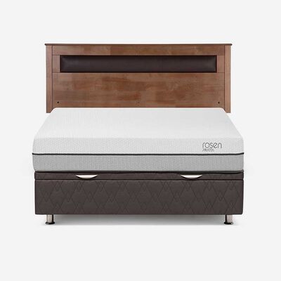 Imagen 1 del producto Boxet Rosen 2 Plazas Pratta + Respaldo Ferrara