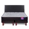 Cama Europea Flex Base Dividida 2 Plazas Therapedic Plus + Respaldo Modern