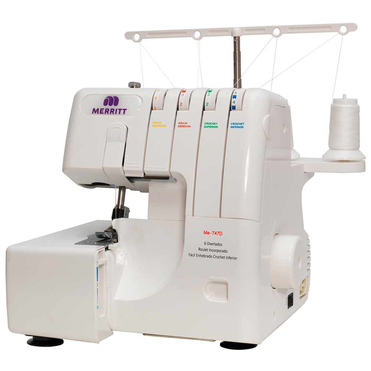 Máquina de Coser Overlock Merrit ME 747D