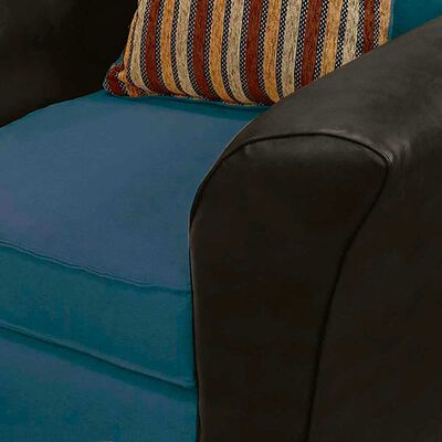 Imagen 2 del producto Juego de Living Elegant Detail Minesota Sofá 3 Cuerpos + Dos Sitiales Azul