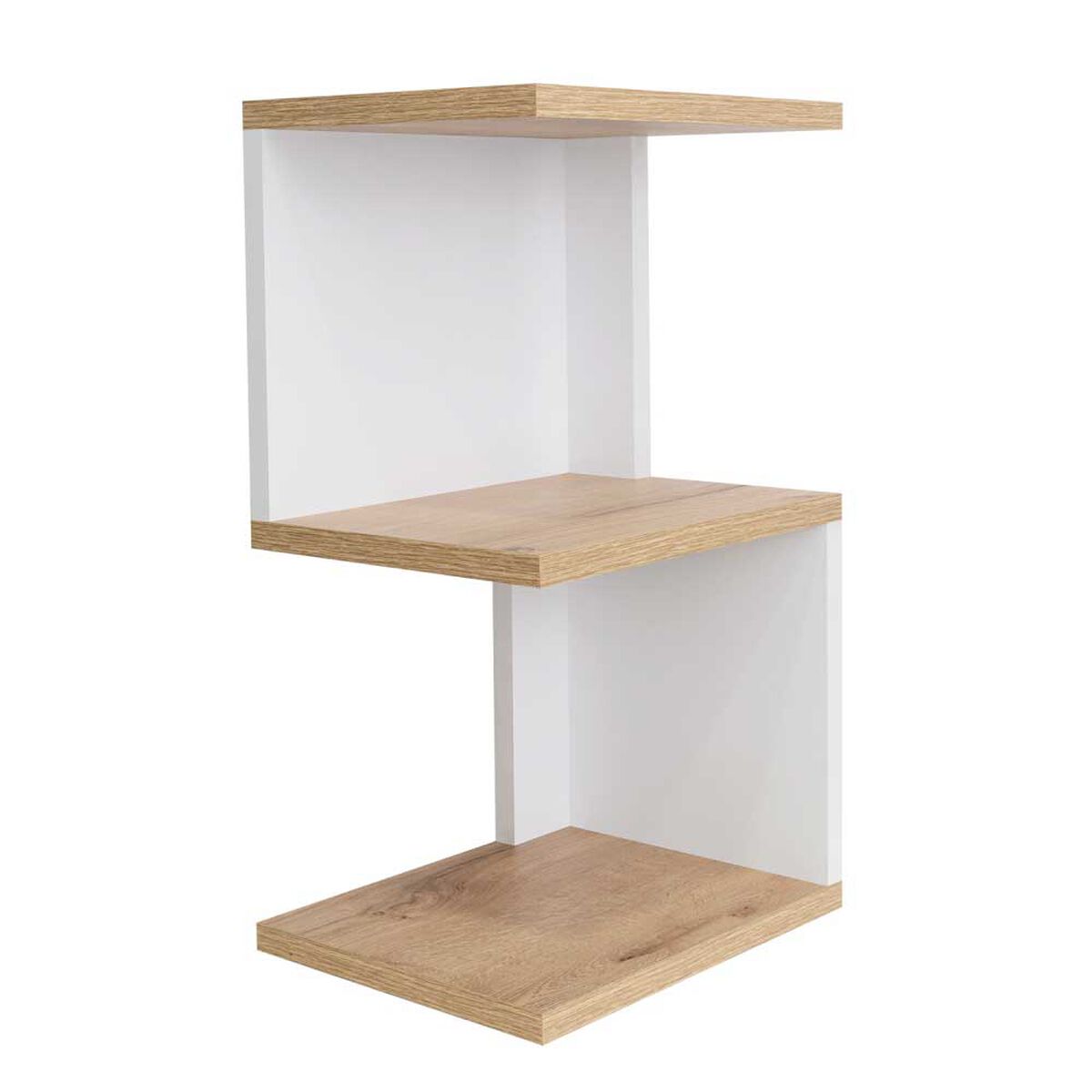 Repisa 2 Niveles TuHome Indigo Blanco Rovere