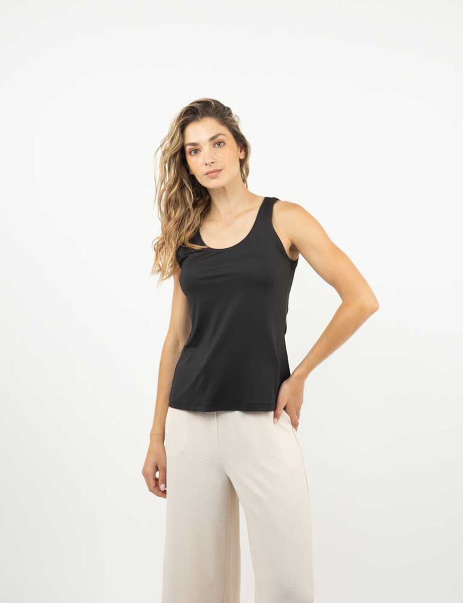 Polera Sin Mangas Mujer Zibel